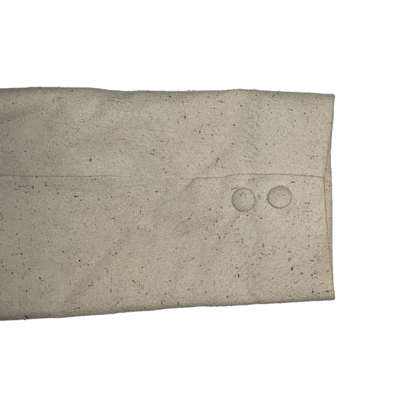 Naturelle George Georgiou Tan Beige 100% Silk Blazer Sz XS Western Style Jacket - Picture 10 of 16